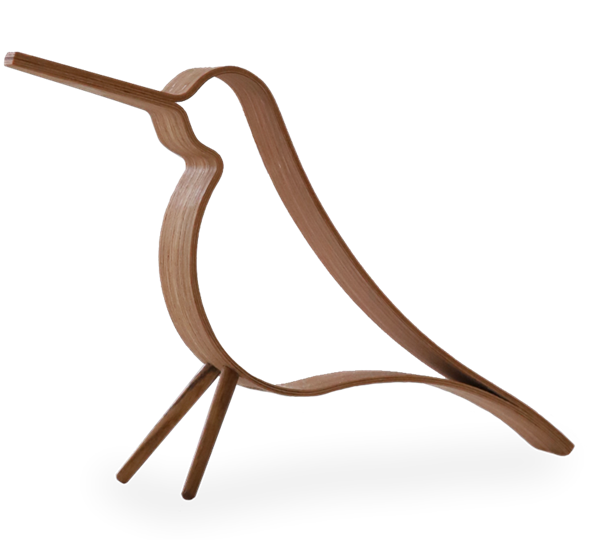 Woody Bird eik stor fra Cooee Design