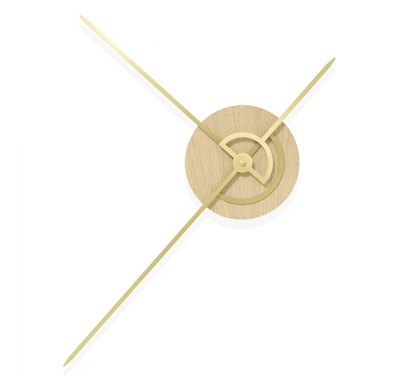 <p>Phei veggklokke eik/messing Nordahl Konings</p>
