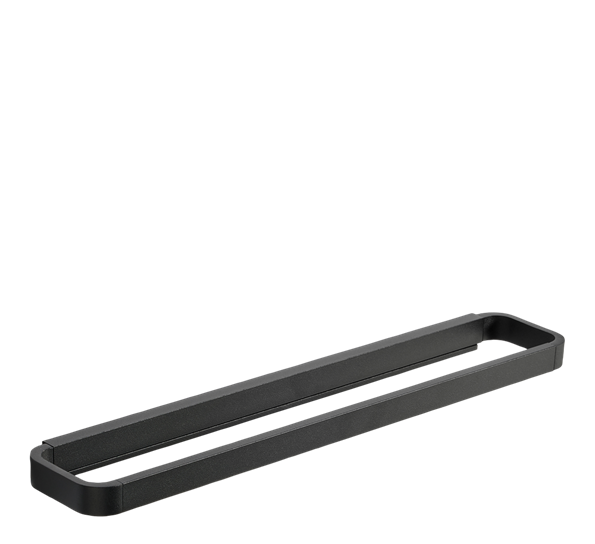 Rim håndklestang 44x7,5x2,5 cm sort fra Zone