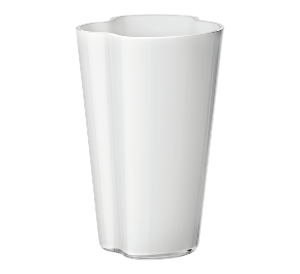 Aalto vase 220 mm hvit fra Iittala