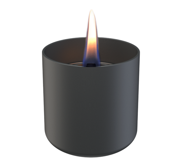 Lilly 8 lykt mørk grå fra Tenderflame