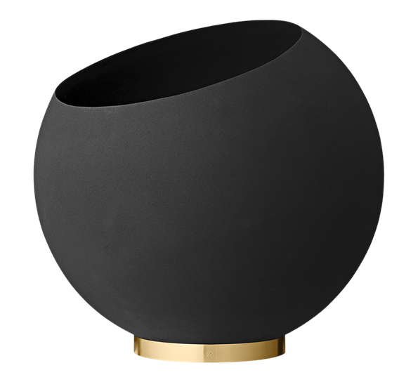 Globe blomsterpotte 60 cm sort fra AYTM