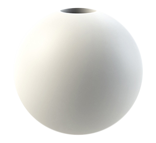 Ball lysestake 8 cm hvit fra Cooee Design