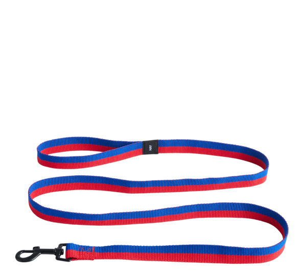 HAY Dogs hundebånd flat M L rød blå fra HAY