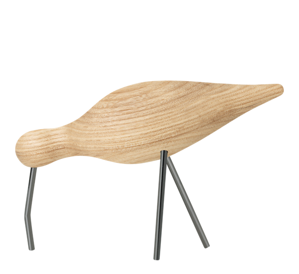 Shorebird stor ask sort fra Normann Copenhagen