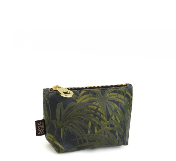Palmeral toalettmappe liten midnight/grønn
