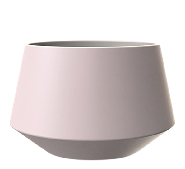 Convex potteskjuler 9,5 cm støvrosa fra Cooee Design