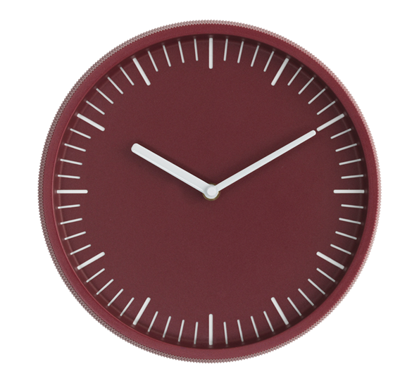 Day veggklokke mørk rød fra Normann Copenhagen