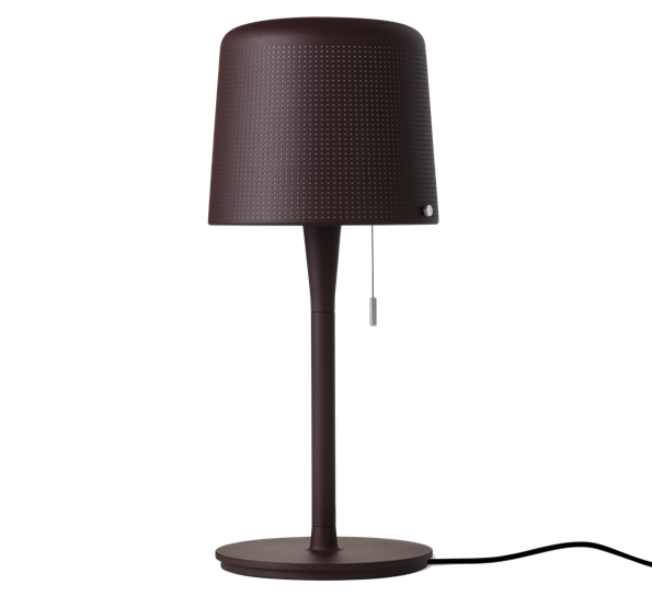 Vipp530 bordlampe burgunder fra Vipp