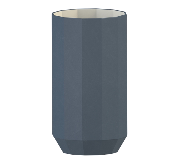 Edge vase 25 cm midnattsblå fra Cooee Design