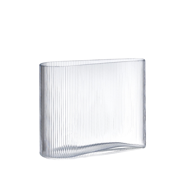 Mist vase klar 21 cm fra Nude Glass