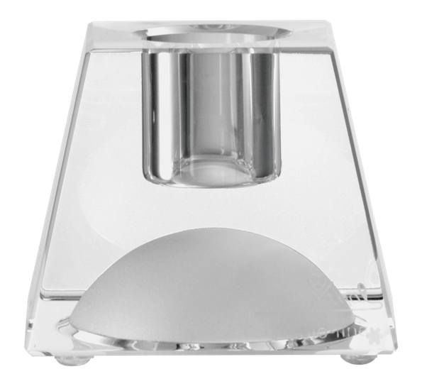 Blockglas lysestake 5 cm fra Rosenthal