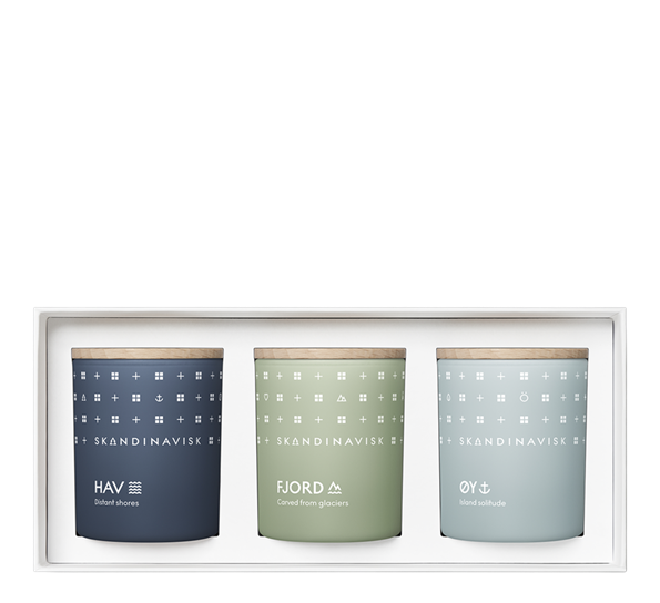 Escape duftlys mini sett 3x65g fra Skandinavisk