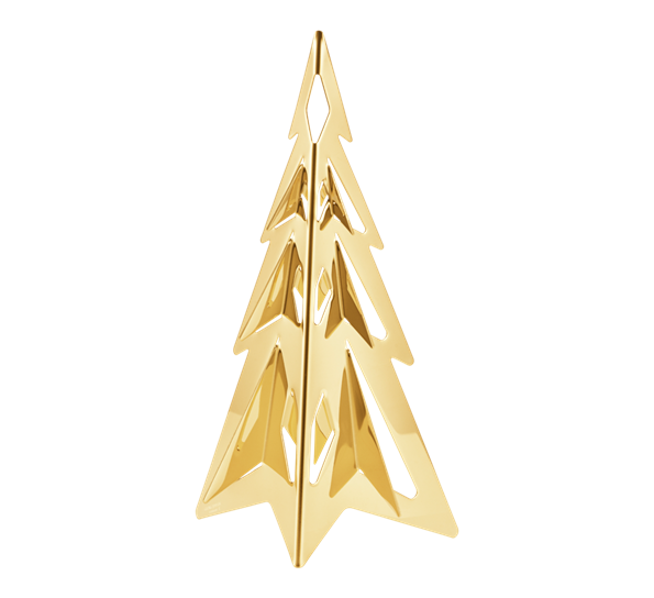 CC 2024 juletre mellom gull fra 