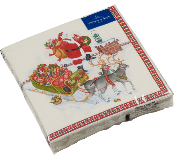Winter Specials lunsjserviett santa fra Villeroy & Boch