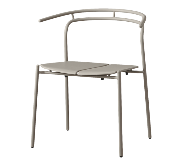 Novo spisestol taupe 53,9 x W62,5 x H74,6 cm fra AYTM