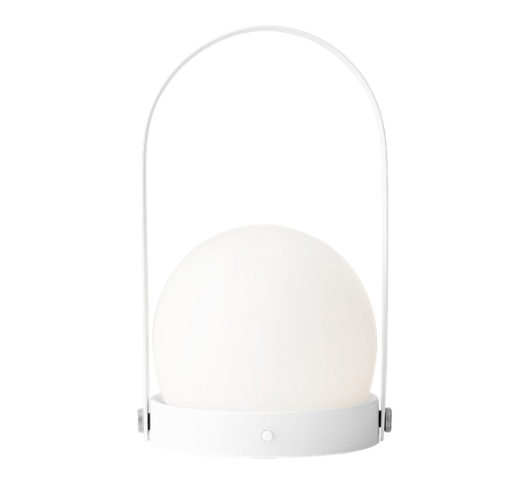 Carrie bærbar led-lampe hvit fra Audo Copenhagen