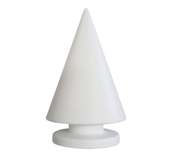 Christmas tree juletre hvitt Ø14cm H24cm fra DBKD