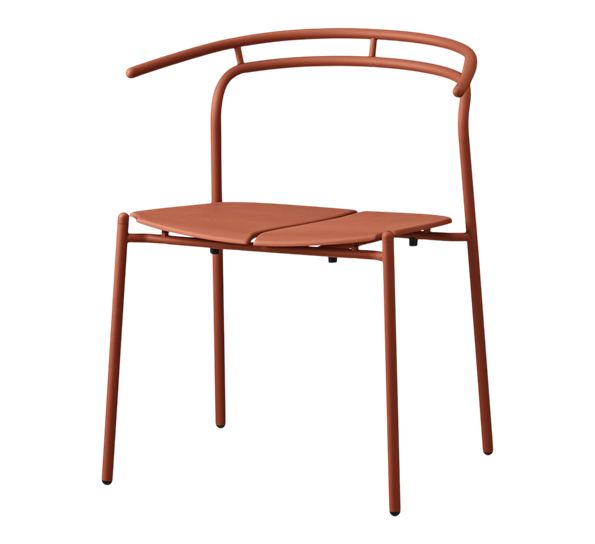 Novo spisestol ginger bread 53,9 x W62,5 x H74,6 cm fra AYTM