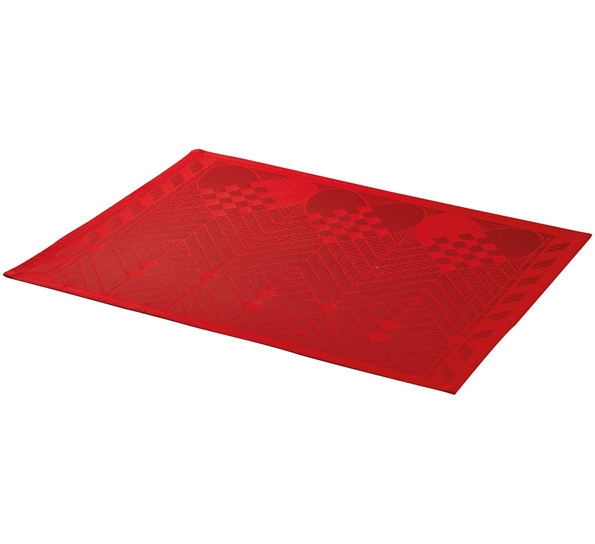 Christmas Deep Red Spisebrikke 50X38 cm fra Georg Jensen Damask