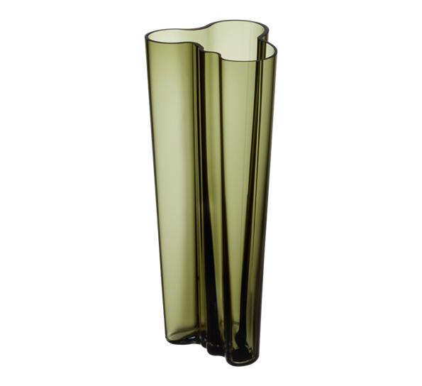 Aalto vase 255mm Mosegrønn fra Iittala