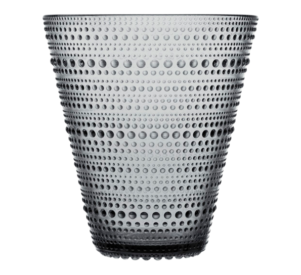 Kastehelmi grå vase fra Iittala