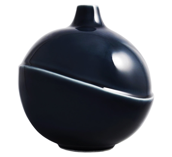 Bubble vase evening blue