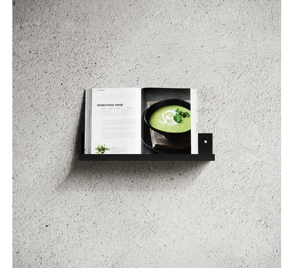 Hylle 40 cm sort Nichba-Design