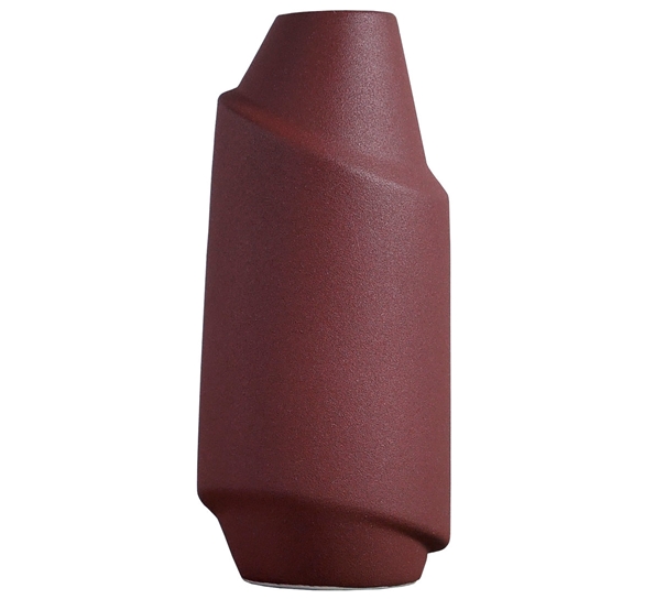 Pen vase 20 cm rusty red