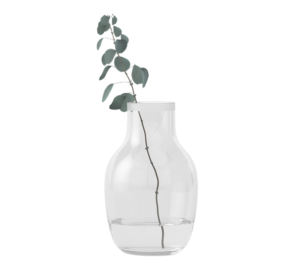 Vase glass 26 cm Skaugum Royal Design