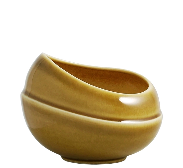 Dancing Dune telysholder oat yellow