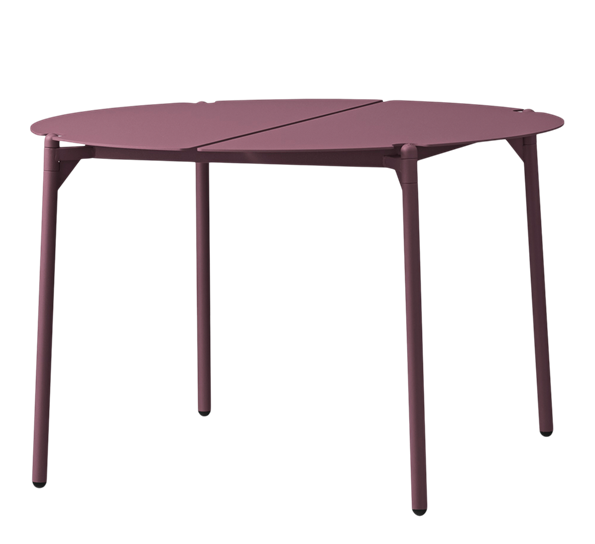 Novo lounge bord rundt bordeaux ø70 x H45 cm fra AYTM