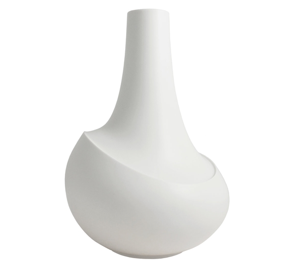 Dance vase matt hvit