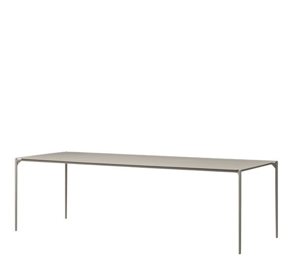 Novo bord taupe 240 x W90 x H72 cm fra AYTM