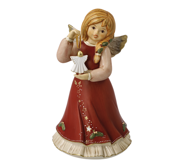 Bordeaux engel Joyful Holidays 15,5 cm fra Goebel