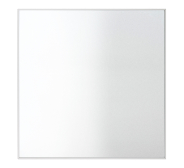 View speil 56x56 cm hvit fra By Lassen