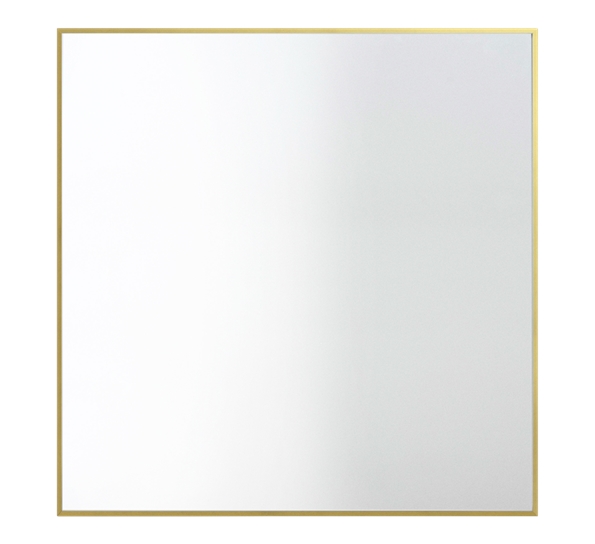 View speil 56x56 cm messing fra By Lassen