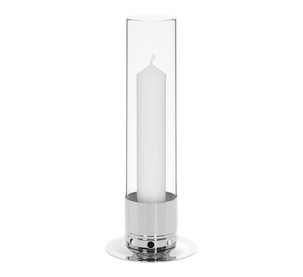 <p>Kattvik lysestake 40 cm forniklet messing Kattvik Design</p>
