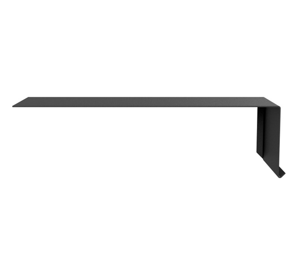 Shelve01 hylle sort høyre Nichba-Design