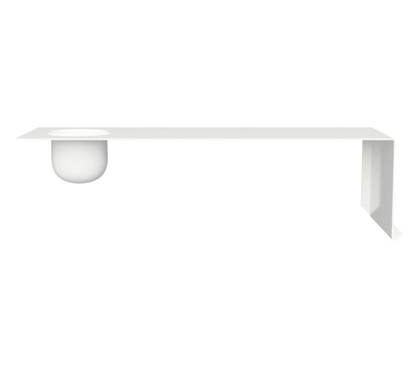 Shelve01 hylle med skål hvit høyre