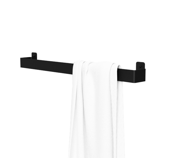 Towel Holder håndklestang sort - Nichba Design