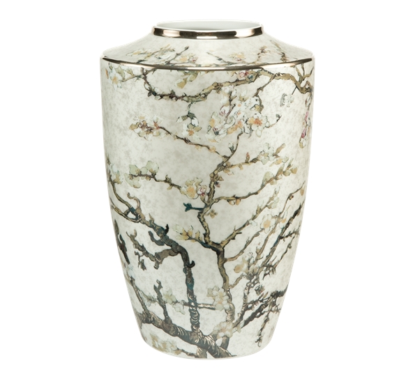 Van Gogh Almond Tree Silver vase 24 cm Artis Orbis fra Goebel