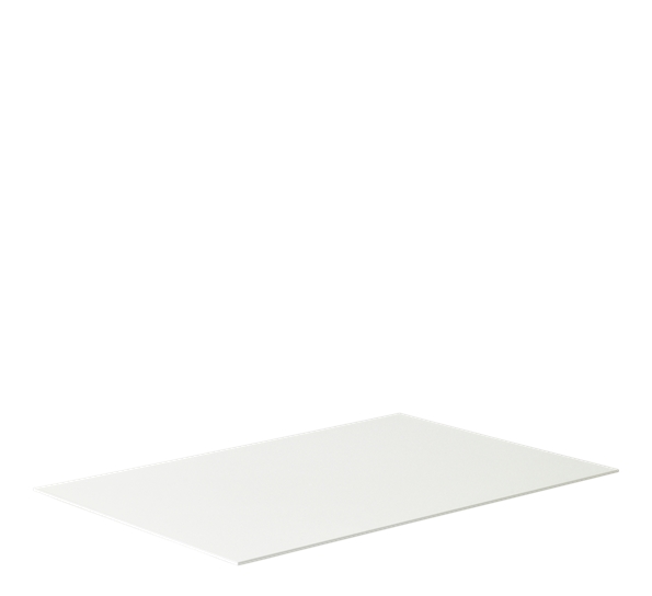 Base til kubus 21x30 cm hvit fra By Lassen