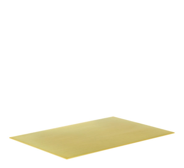 Base til kubus 21x30 cm messing fra By Lassen