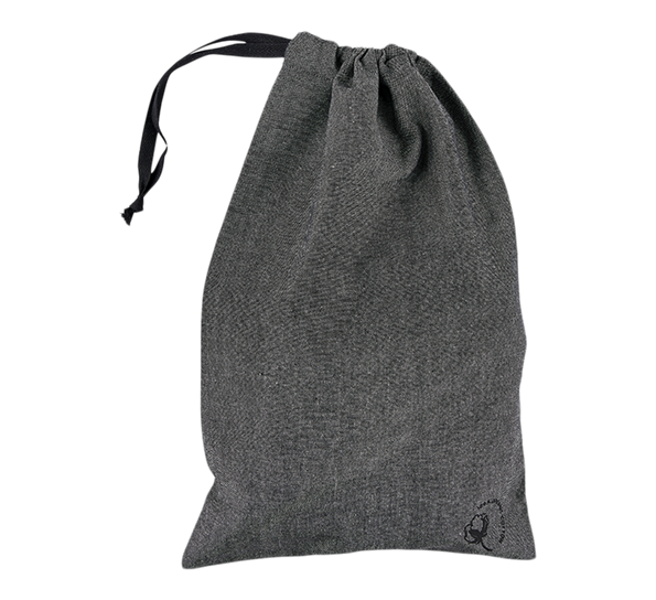 Brødpose chambray black 28 x 44 cm fra Södahl