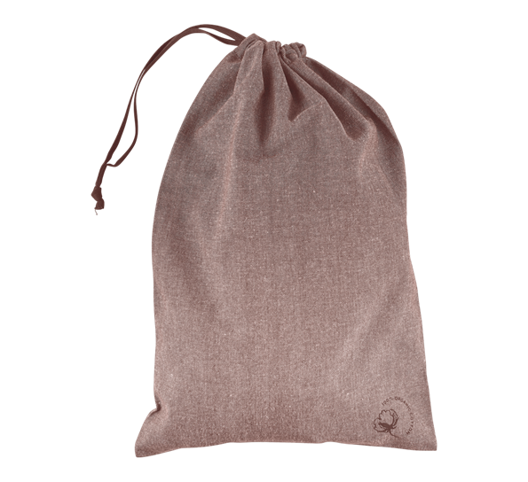 Brødpose 28x44 cm chambray o rosewood fra Södahl