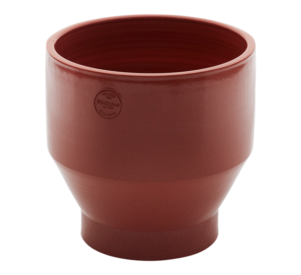 Edge utendørspotte rød 35 cm fra Skagerak