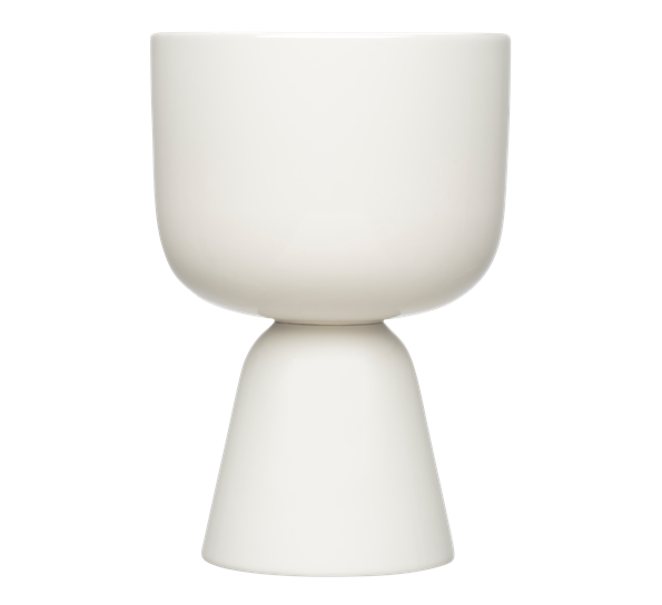 Nappula potteskjuler 23 cm hvit fra Iittala