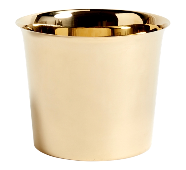 Botanical Family blomsterpotte stor messing fra HAY