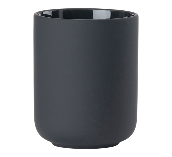 Ume tannbørsteholder sort h10,3 cm fra Zone